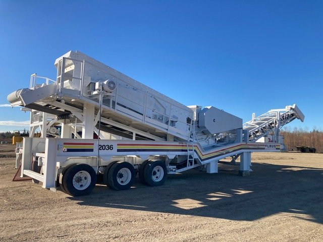 2009 Elrus 2036 Portable Jaw Screen Plant
