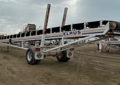 2006 Elrus 36" x 60 Ft Portable Transfer Conveyor
