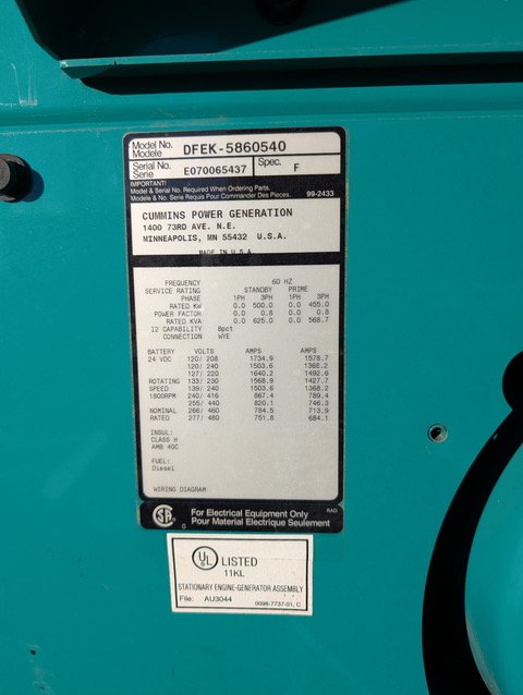 2007-Cummins-QSX-15-back 2017 Superior 3650 Pit Portable Radial Stacker
