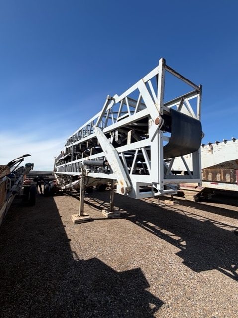 2008 Clemro 36" x 120 ft Radial Stacker Viewpoint 01 2008 Clemro 36" x 120 ft Radial Stacker Viewpoint 01