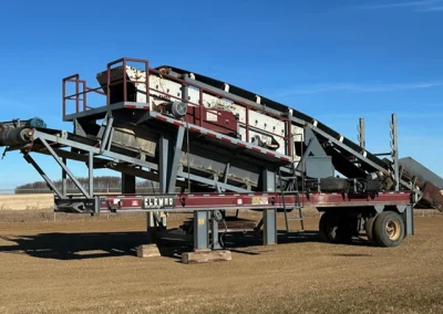 2001 Clemro 5x16 2 Deck Portable Screen Plant